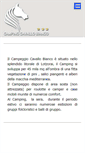 Mobile Screenshot of campeggiocavallobianco.com